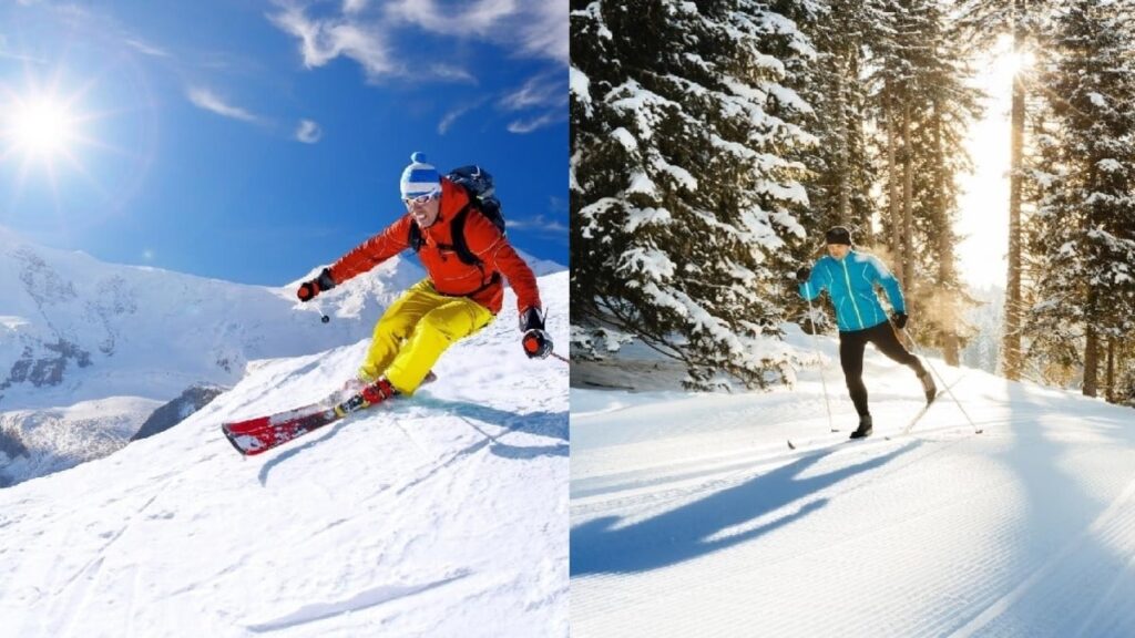 Health Benefits of Alpine and Cross-Country Skiing