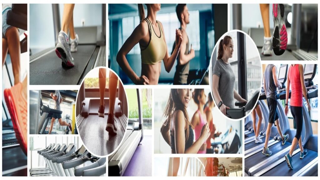 Warming Up and Workout on a Treadmill